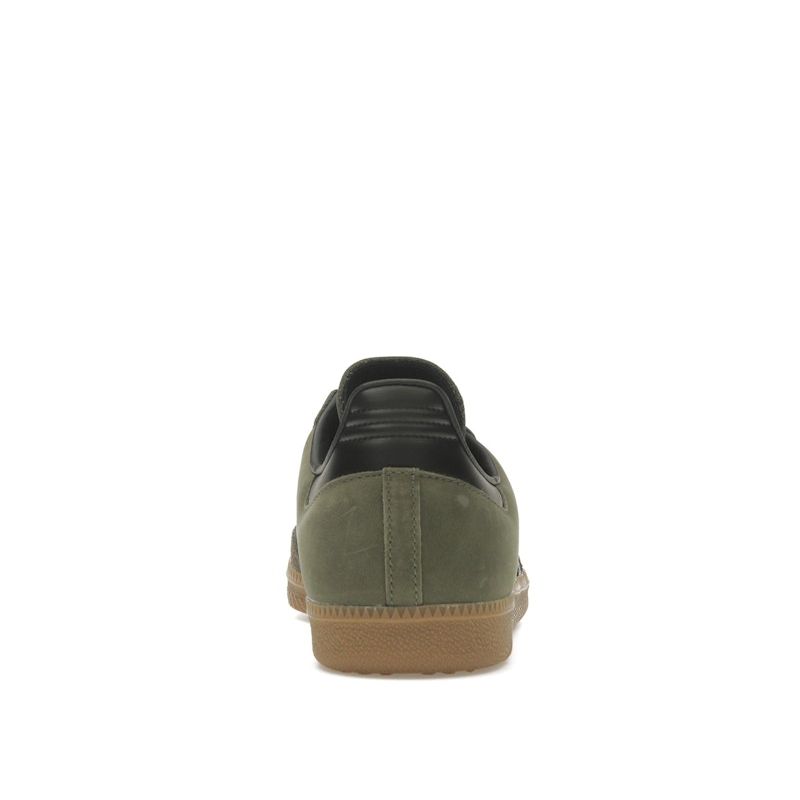 Adidas Unisex tenisky Samba OG Base Green Black, jádro-černá, hnědá-pouštní, IE9163