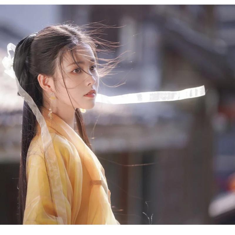 Set de rochii pentru femei în stil Hanfu, în stilul dinastiei Wei și Jin din China