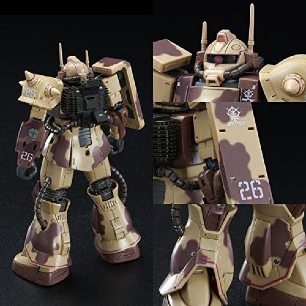Bandai SPIRITS HG 1144 Zaku Desert Type (Double Antenna Specification) Plastic Model (Hobby Online Shop Limited)