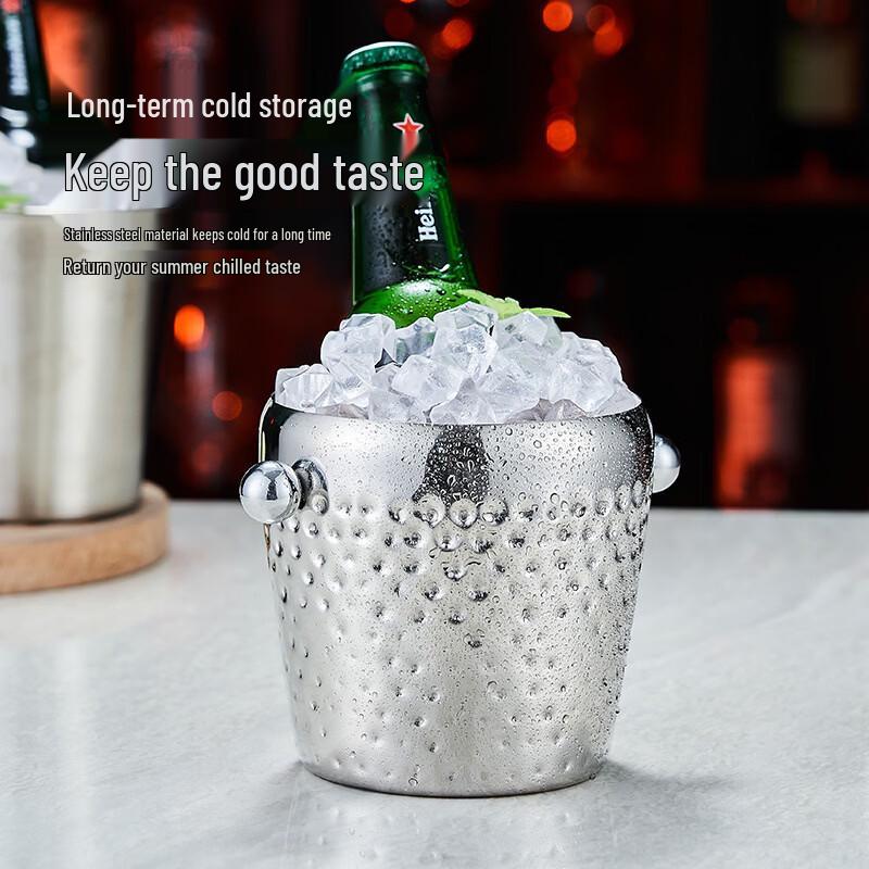 ZISIZ 2.0L Drum-shaped Ice & Champagne Bucket