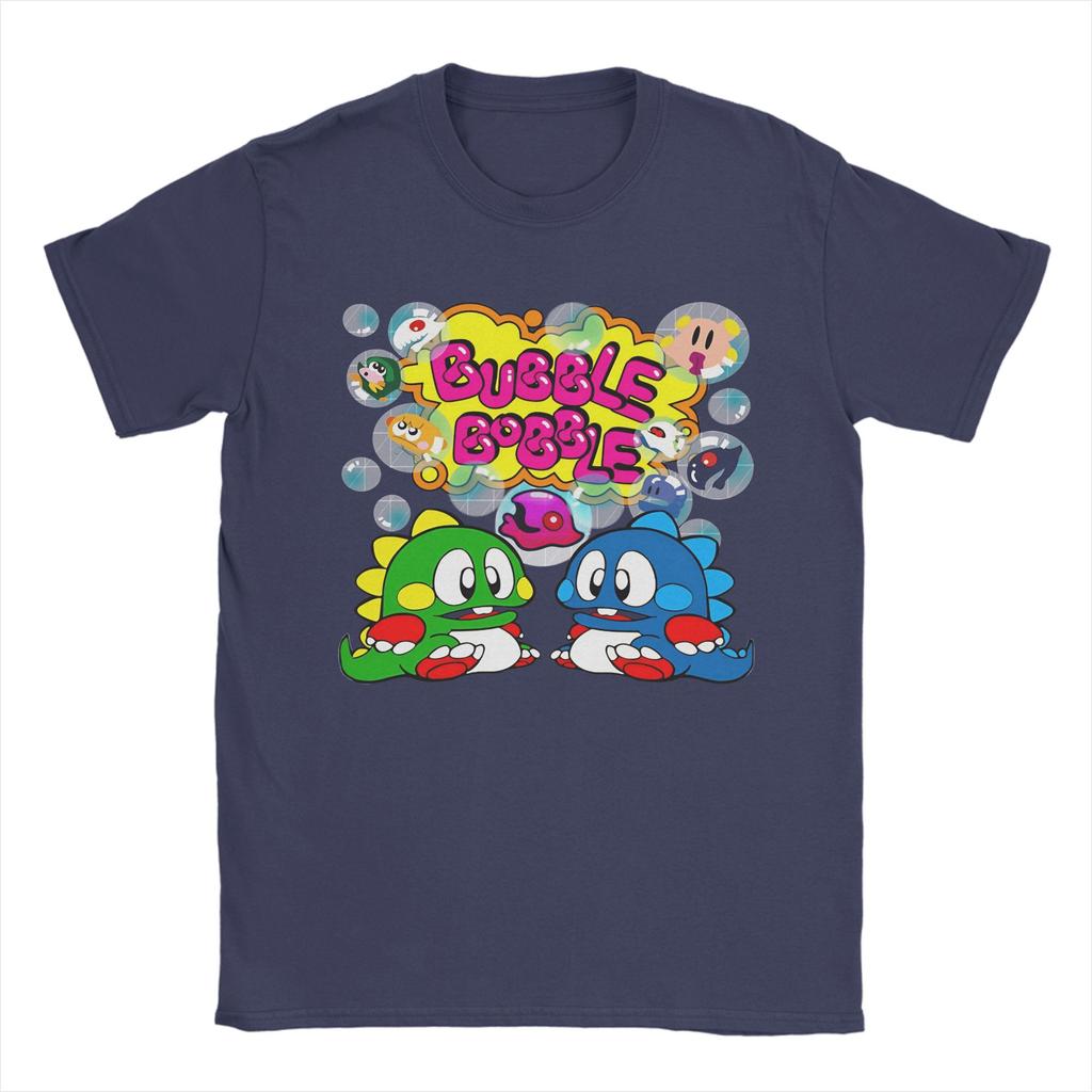 Unisex Bubble Bobble TShirts  Cotton Top Tees Summer Y2K Casual ShortSleeve T Shirt Crewneck Trendy Cool Print Tee Shirt 5XL