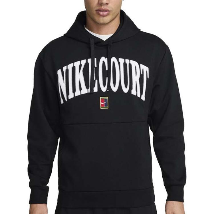 Nike Court Heritage Men's Dri FIT Fleece Tennis Hoodie FQ2094-010