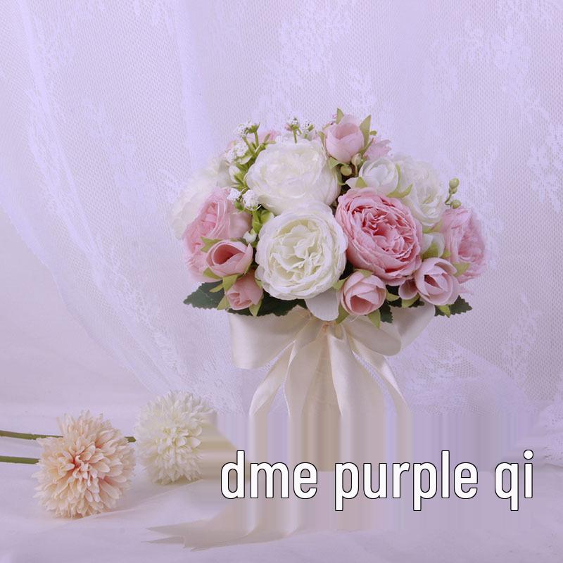 Koreanischer Waldstil Braut-Handstrauß für Hochzeit oder Foto-Requisiten