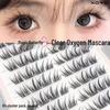 XOYO Glue-Free Natural False Eyelashes - Clear, Sweet, Dense, and Transparent