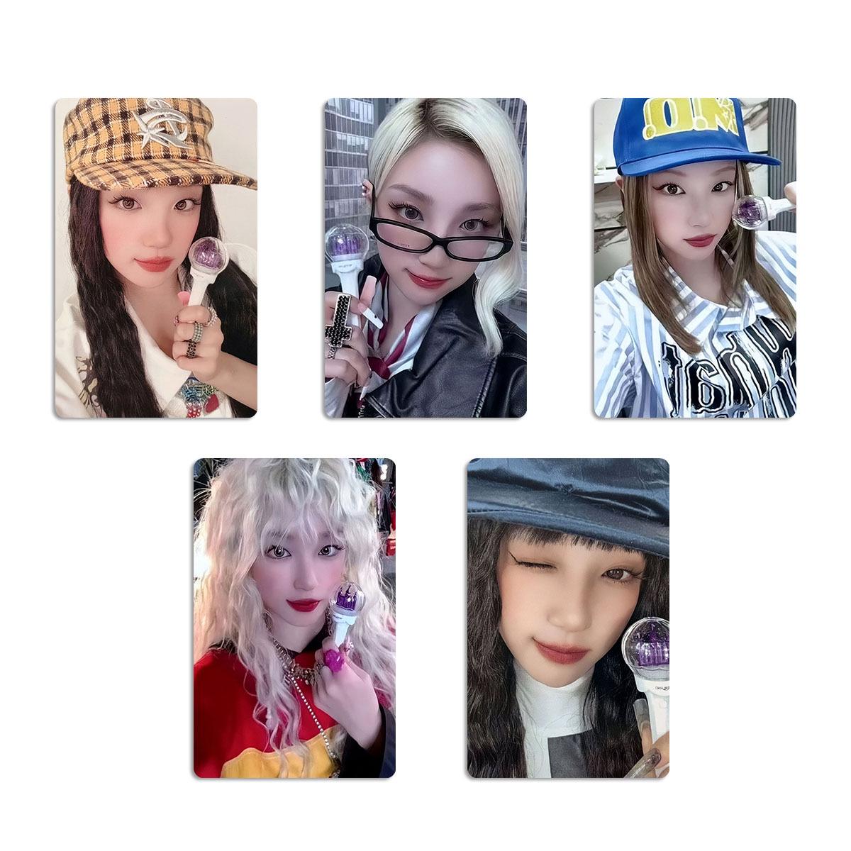 YUQI Song Yuqi (G)I-DLE Album Photocards: Motivation and Broadcast Music Show Bonus Cards