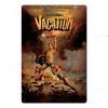 FJ Classic Movie Posters Decor Vintage Metal Signs Tin Sign Plaque Iron Movie Posters for Cinema Bar Pub