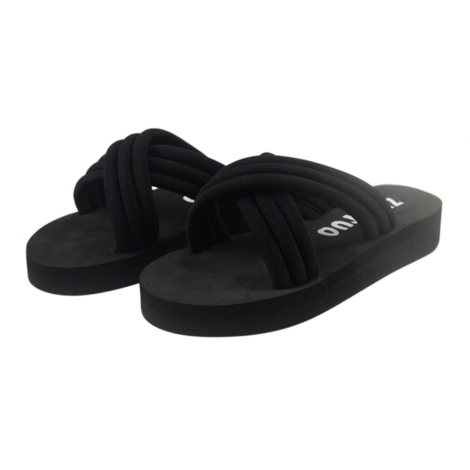 Sagit модные женские пляжные дышащие сандалии домашние тапочки шлепанцы обувь на танкетке — фото 8