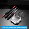 For Casio AE1200 AE-1200 Mod Kit Metal Watch Case Bracelet Sealing Ring 304 Stainless Steel Watchband Case Woven Nylon Strap