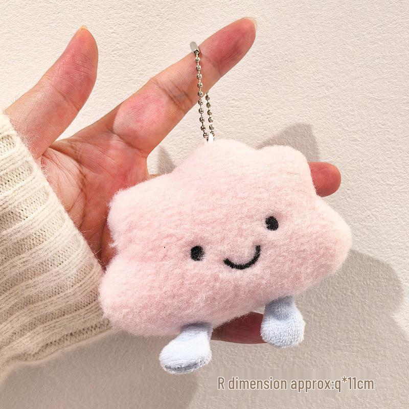 Year of the Sheep Lamb Keychain: Cute Plush Pendant for Students' Bags