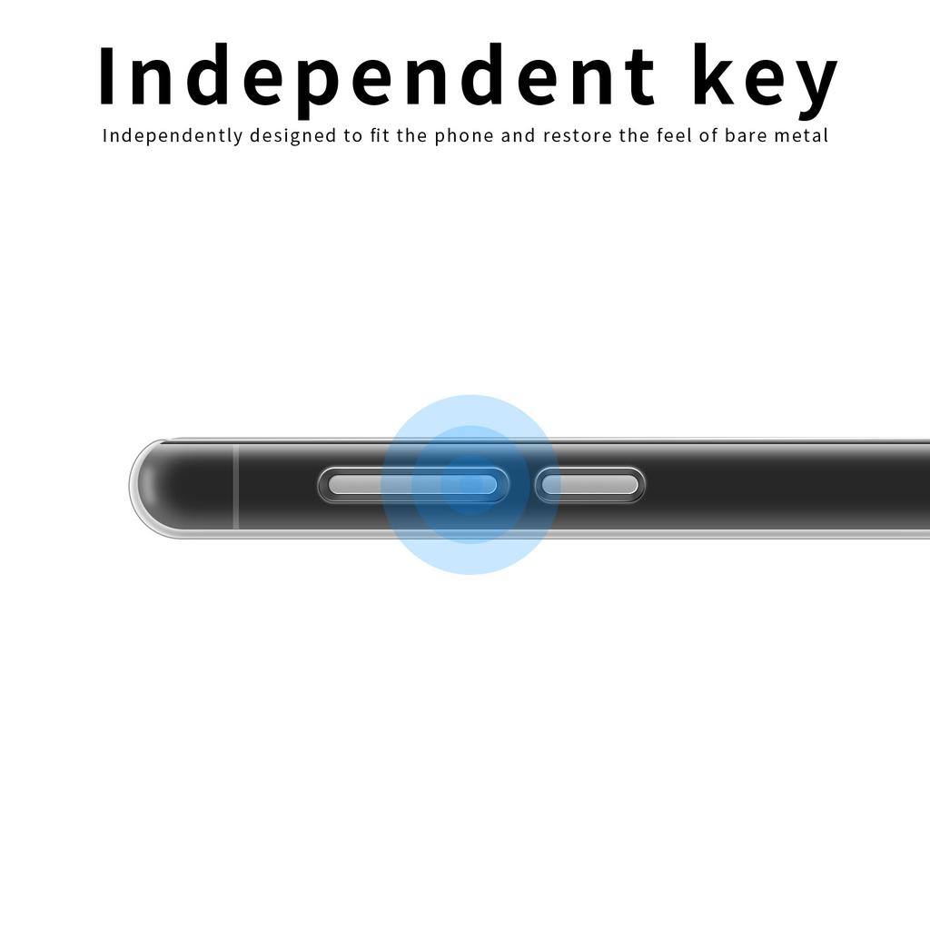 MOFI For vivo iQOO Z9 Turbo 5G Case Flexible TPU Phone Cover Transparent