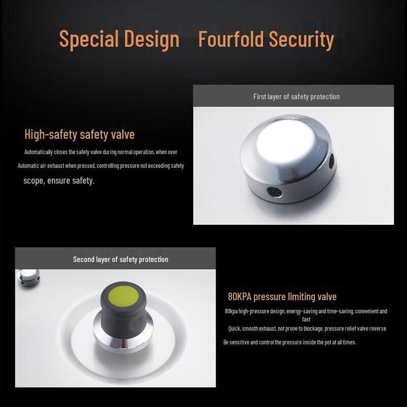 Supor Aluminum Pressure Cooker 6L