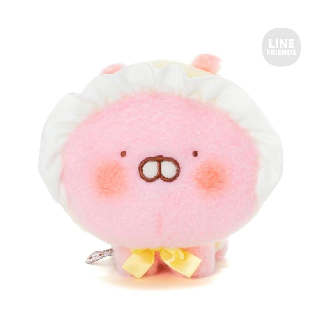Line Friends Hi-Hi Style Plush Toy, Medium (Chibi Chibi) Chibi Chibi Usako Official Plush Toy