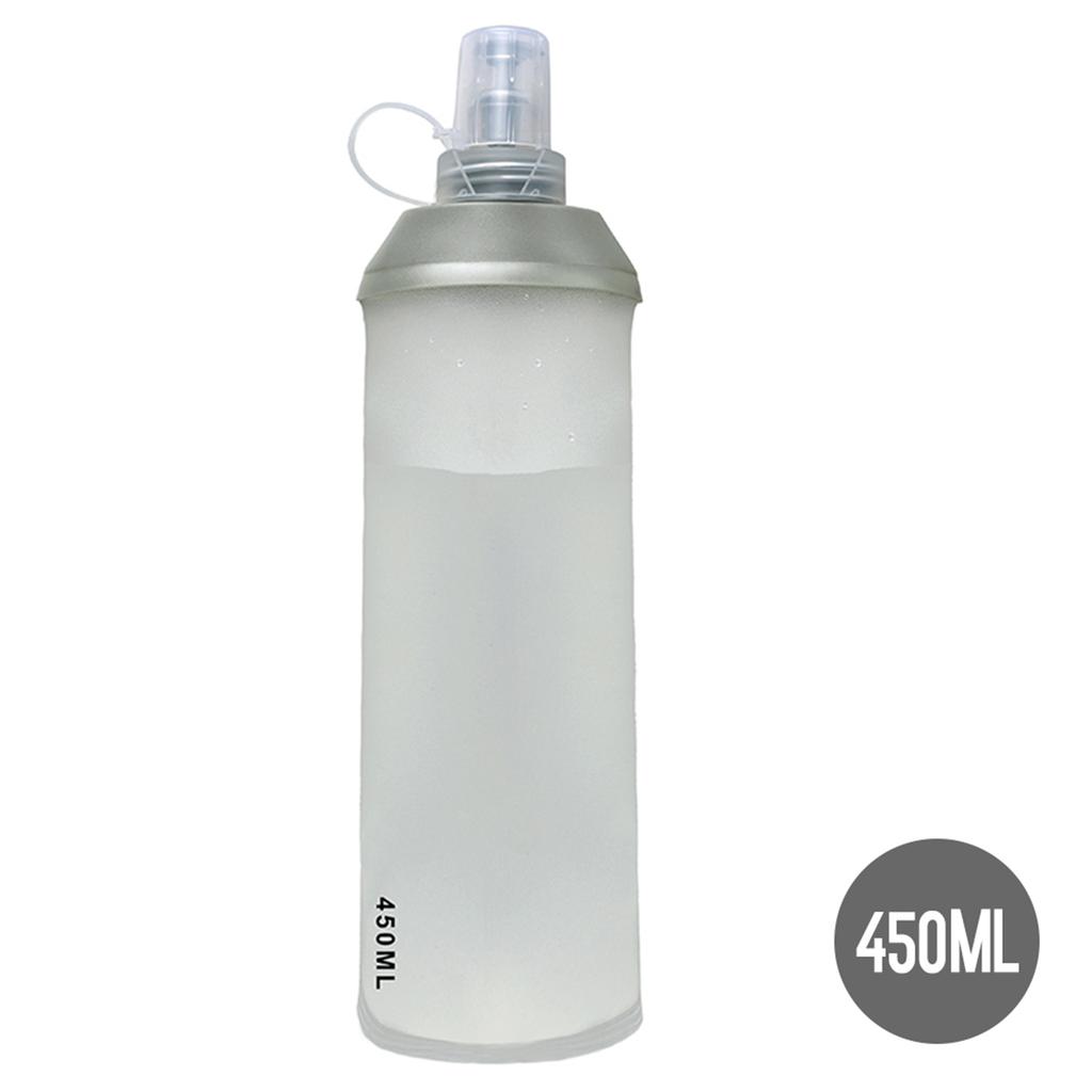 450ml Sacca Idrica Sportiva Sacca da Bere Portatile Morbida Pieghevole Sacca di Stoccaggio per Sacca Idrica Senza BPA Per Arrampicata Ciclismo
