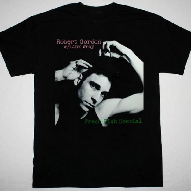 

Robert Gordon album BLACK T-shirt Unisex All sizes short sleeve XL