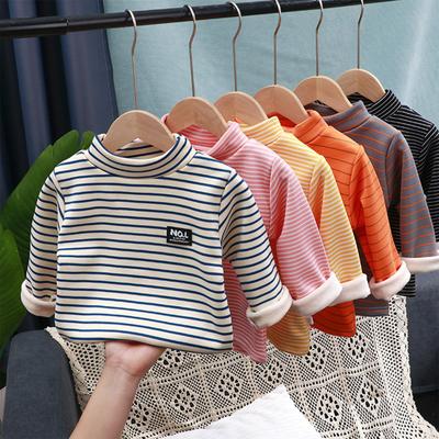 Children's Spring And Autumn Base Coat Autumn And Winter Round Neck Long Sleeve Printed Sweatshirt
