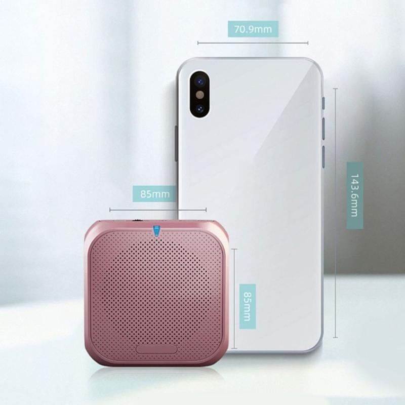 Headworn Microphones Loudspeaker Rechargeable Waist Clip Amplifiers with Long Battery for Teachers and Guides