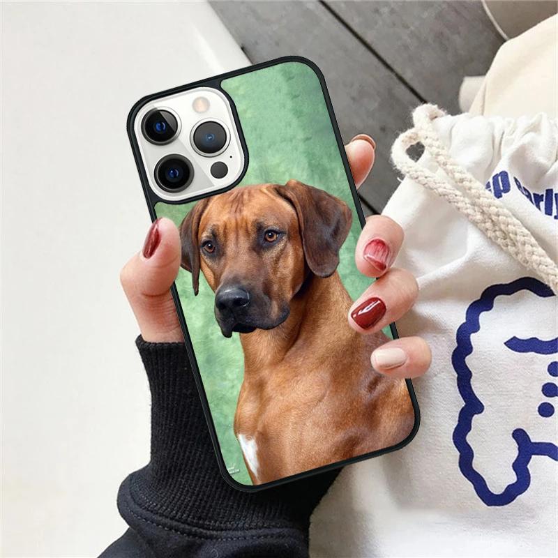 Rhodesian Ridgeback Dog Phone Case For iPhone 17 Air 15 16 Cover 11 13 14 Pro Max 12 Plus Max Fundas