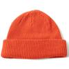 Basic Enchi Knit Cap Low Watch Orange One Size Unisex