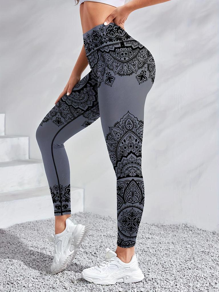2026 Women's 3D Print Yoga Leggings - Spring/Autumn Sportswear
