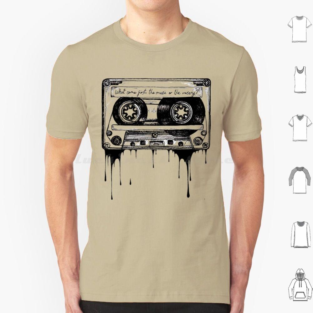 What Came First  The Music Or The Misery  High Fidelity Quote T Shirt Big Size 100 Cotton High Fidelity Movie Quotes Quotes S