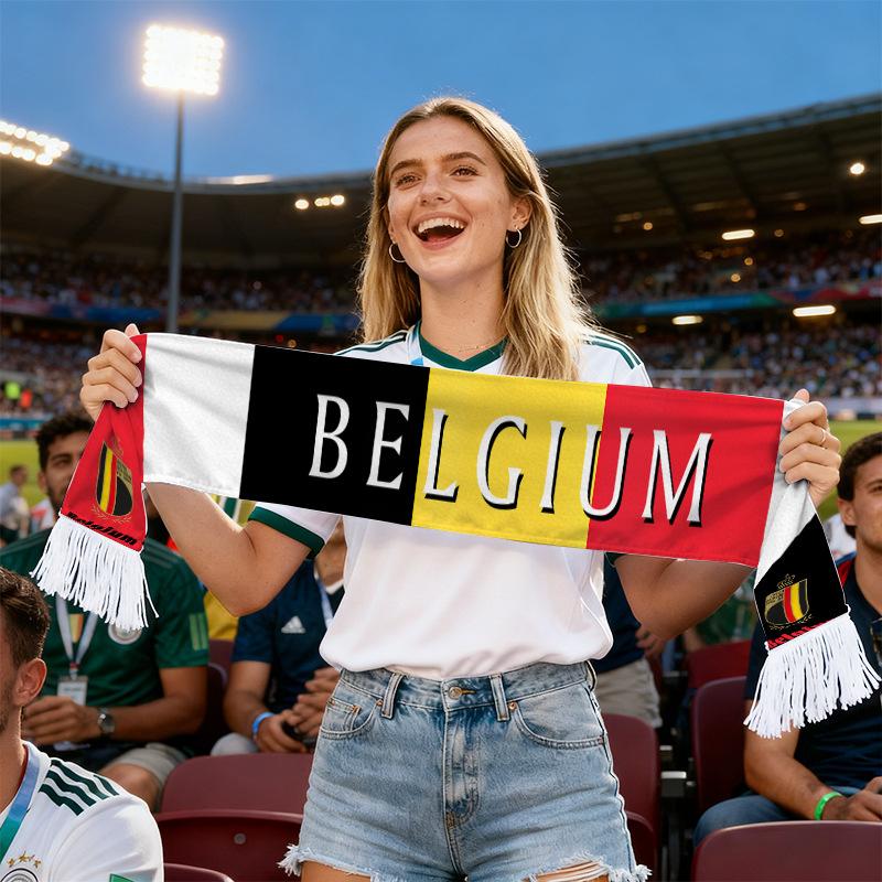2026 World Cup Flag Scarfs 15x140cm Fan Scarf World Cup Scarf Sports Holiday Decoration