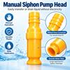 Hose Connector Siphon Pump Head Manual Water Transfer Nozzle  Aquarium Water Change