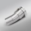 Motorcycle Exhaust Muffler Kit: Zhang Xue 500F Mid-Section To Tail Yoshimura Scorpion