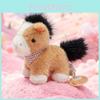 Pony Plush Toy With Scarf Short Plush Kid Gift For Animal Lovers