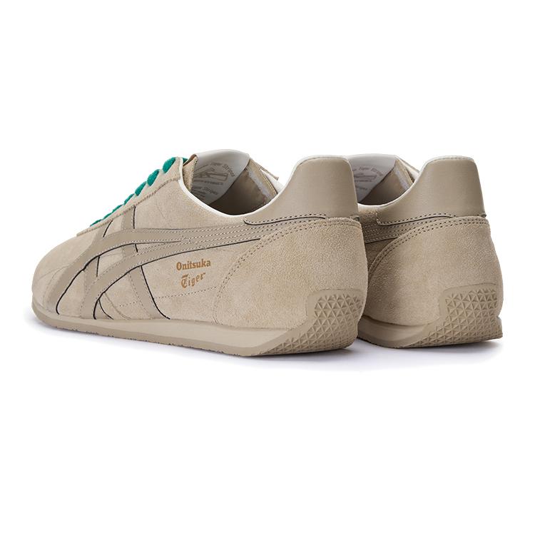 Onitsuka Tiger Runspark Comfortable Versatile Non-Slip Durable Low-Top Casual Shoes Unisex sneaker Sand 1183C338-200