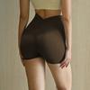Fashion High Waist Hip Lift Fitness Shorts Belly Contracting and Hip Showing Exercise Peach Hip Training Wait Lifting Three Points Yoga Pants Outwear