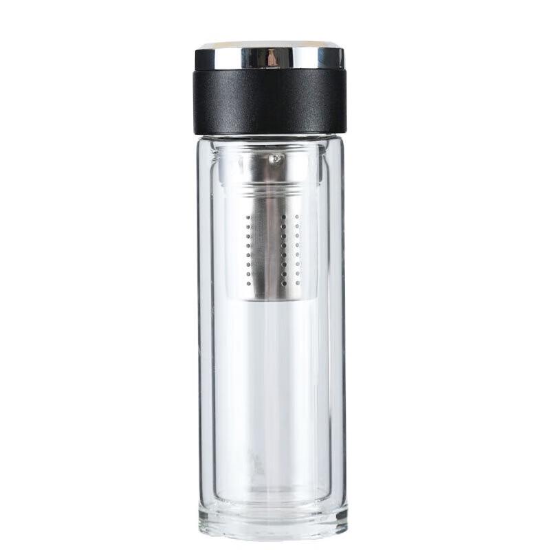 Zeyu Portable Double-Layer Glass Tea Infuser Bottle