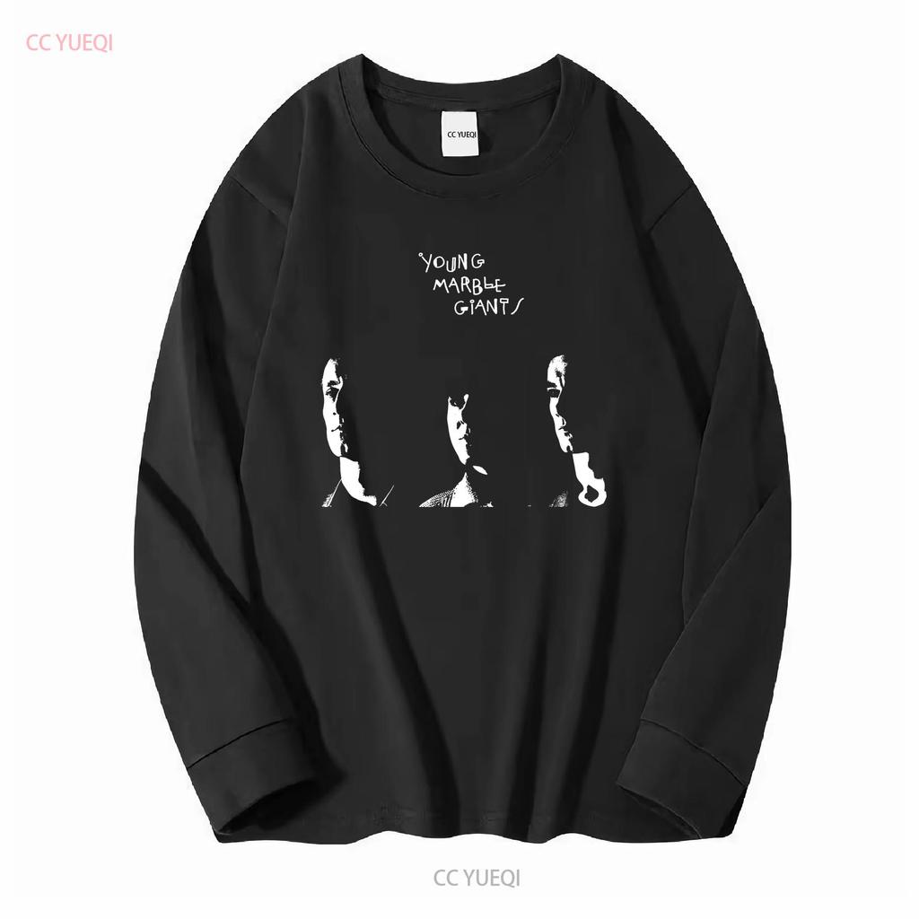 Young Marble Giants T Shirt Post Punk Vintage Washed Stylish Breathable Stretched Versatile Fashion Casual Unisex Streetwear