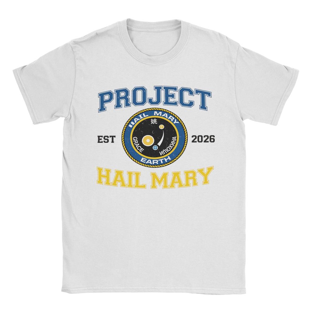 Believe in the Hail Mary T Shirts Unisex Cotton Funny TShirts Crew Neck Tees Short Sleeve Clothing Plus Size