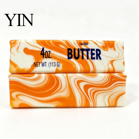 Butter Bar Squeeze Toys Flow Pattern Stick Toy, Slow Rebound Toy for Calming Stress Relief, Soft Stretchy Fidget Strip Desk Office