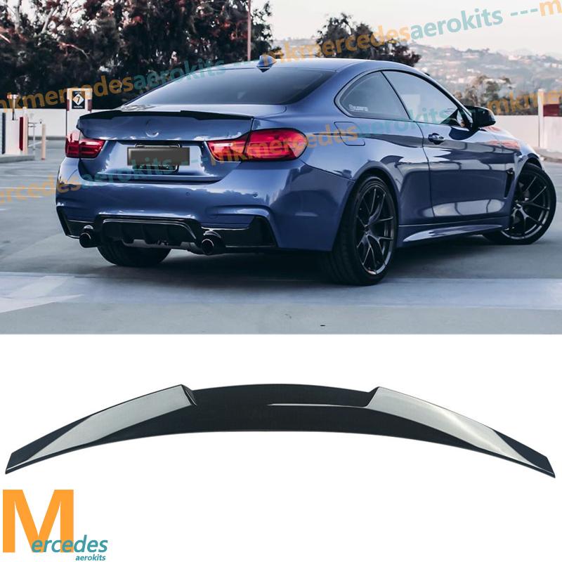 Magickit Rear Trunk Spoiler Fit for BMW 4 Series F32 M4 F82 Coupe 2014 2015 2016-2020 430d 435d 425d Rear Bumper Trunk Wing