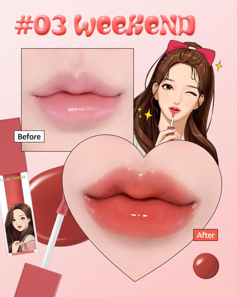 ALL MY THINGS Kiss Lip Plumper 03 Weekend (4.4g)