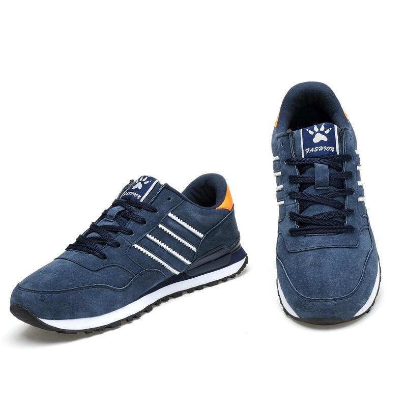 Herren Freizeitschuhe Leichte Kunstleder Sneaker Neu Herbst Komfort Frühling Outdoor Atmungsaktiv Lässige Flache Schuhe Herren