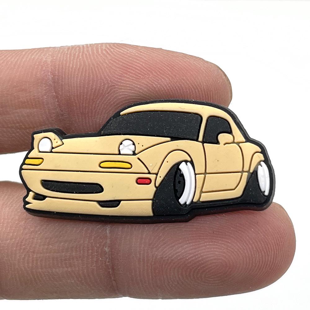 JDM9 Fun Car-Themed DIY Shoe Charms for Clogs and Garden Shoes