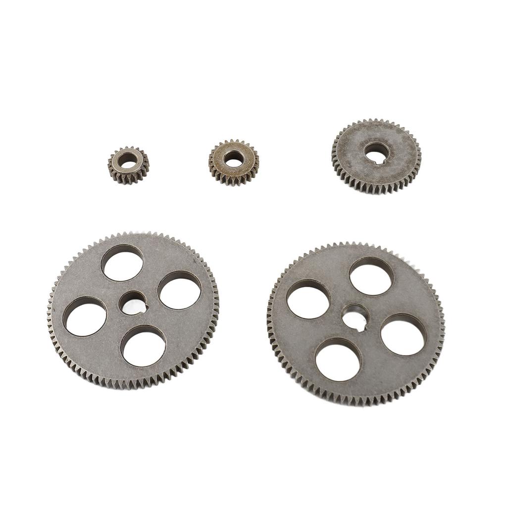 5Pcs Lathe Gear Metal Mini T80 T45 T25 T20 Accessory Replacement Set Kit for Cutting