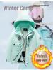 Children's Winter Ski Suit Set: Thick Jacket & Pants for Kids, Boys, and Girls