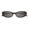 Gucci Logo Detail Oval Sunglasses Women Sunglasses Tortoise GG1680S003