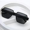 New Vintage Rectangle Sunglasses Women Men Brand Square Sun Glasses Big Eyewear  for Male Female Special Shaped
