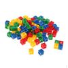 Linking Counting Cubes Snap Blocks Teaching Math Homeschool 300 Pcs 4 Colors