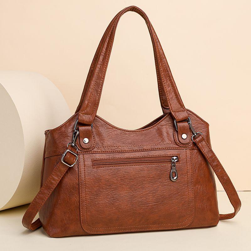 Women's Bag Fashionable Crossbody Hand-held Tote, Commuting Simple Temperament Shoulder Bag