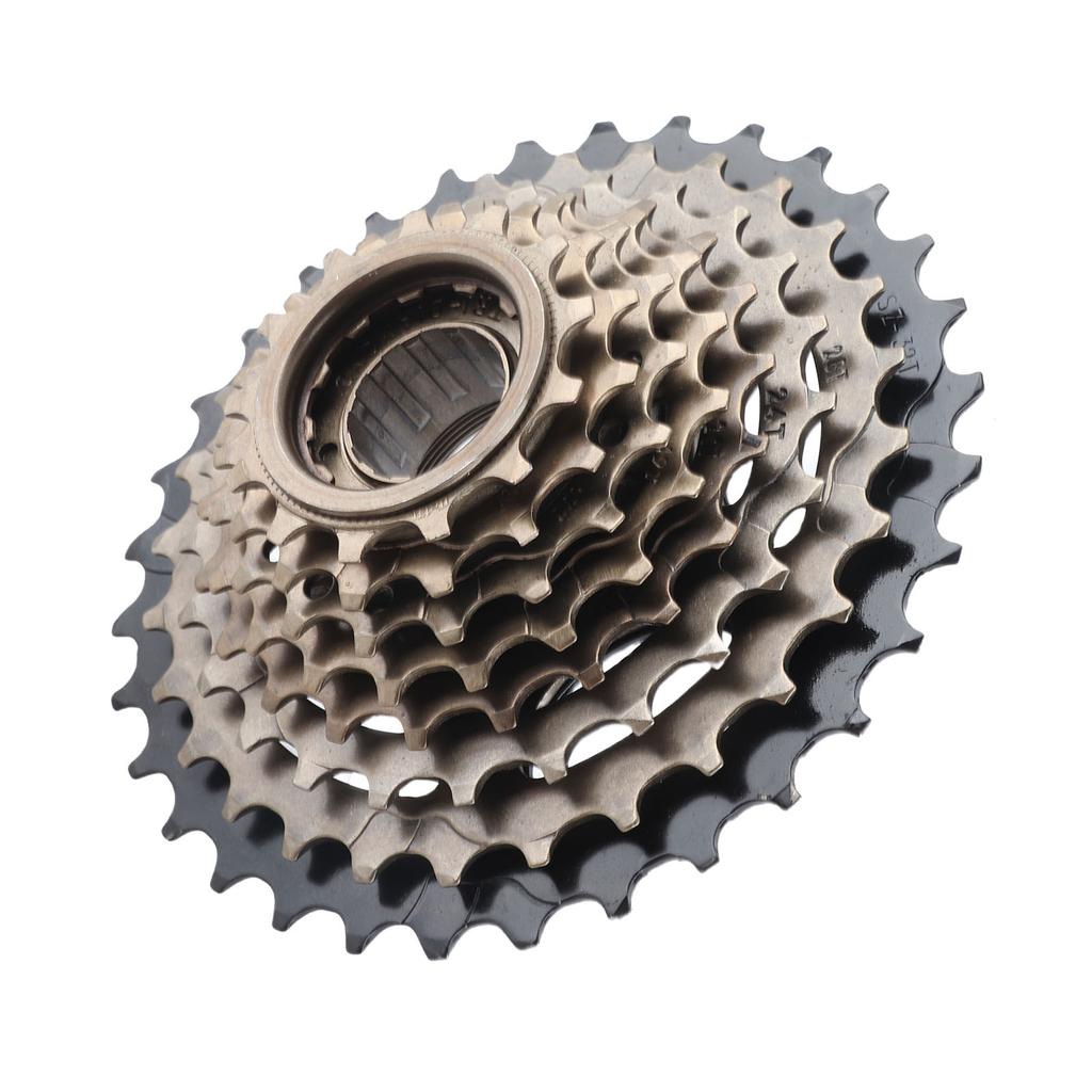 8 Speed Threaded Freewheel 13‑32T Mountain Bike Freewheel Threaded Hub Type Replacement