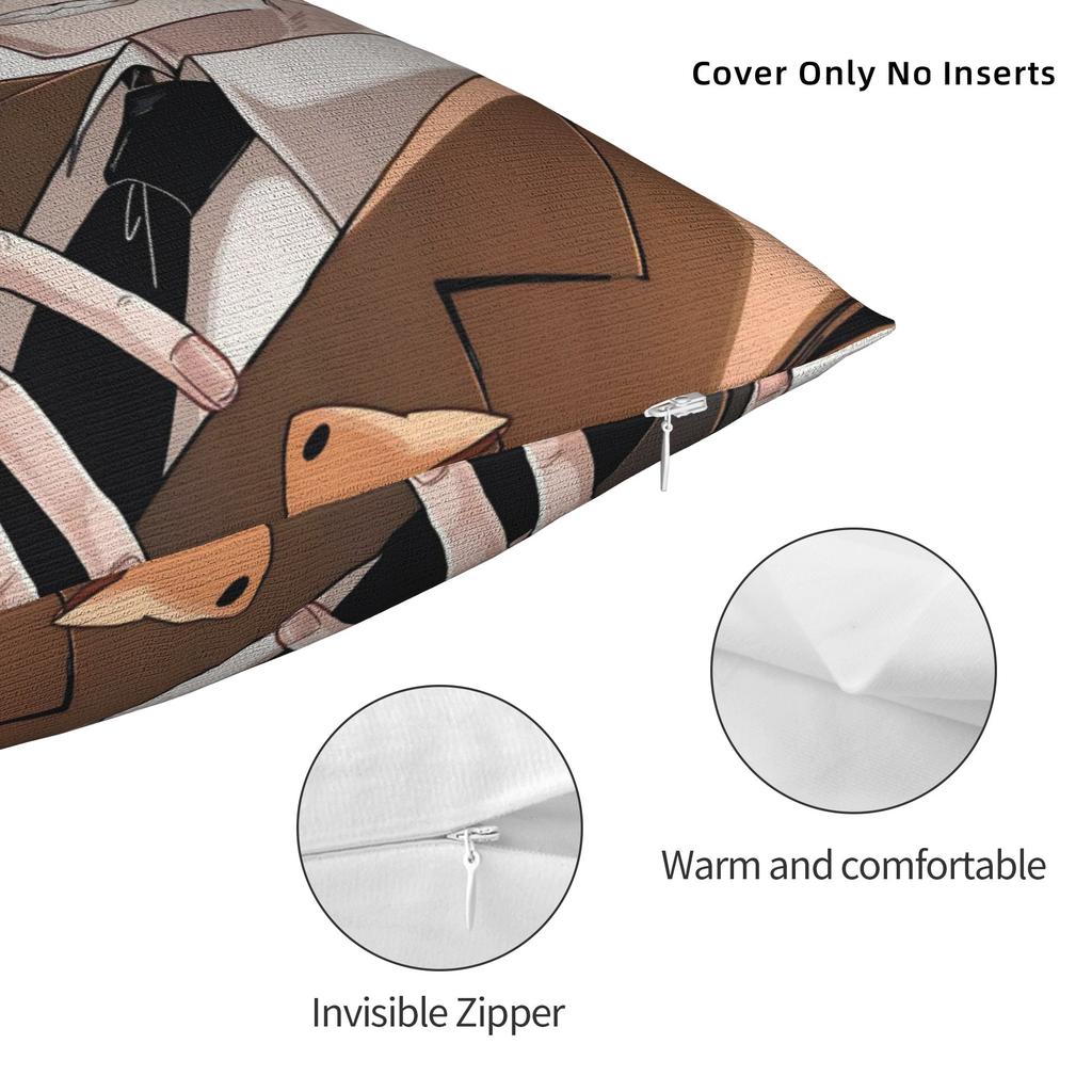 R-Radiostatic Vox Alastor  Pillowcase Stuff Printing Cushion Cover Decor  Pillow Case Cover Home Multiple Sizes