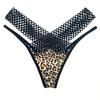 Women's Interwoven Hollow See-through Low Waist Thin Strap Tempting Sexy Panties Thong