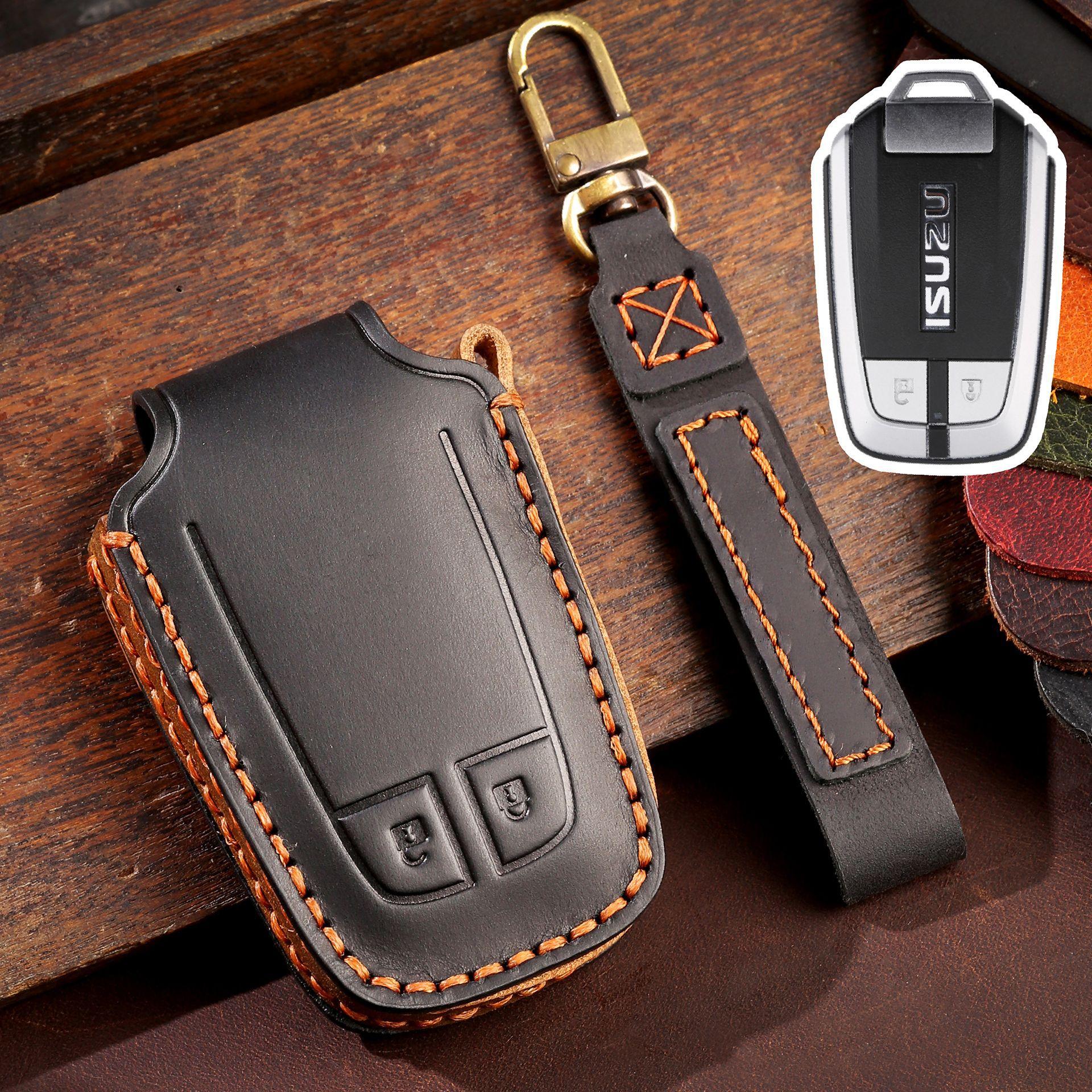 

Applicable to Jiangxi Isuzu Suzuto key cover mu-X animal ranger car special all-inclusive protection key case ring чёрный