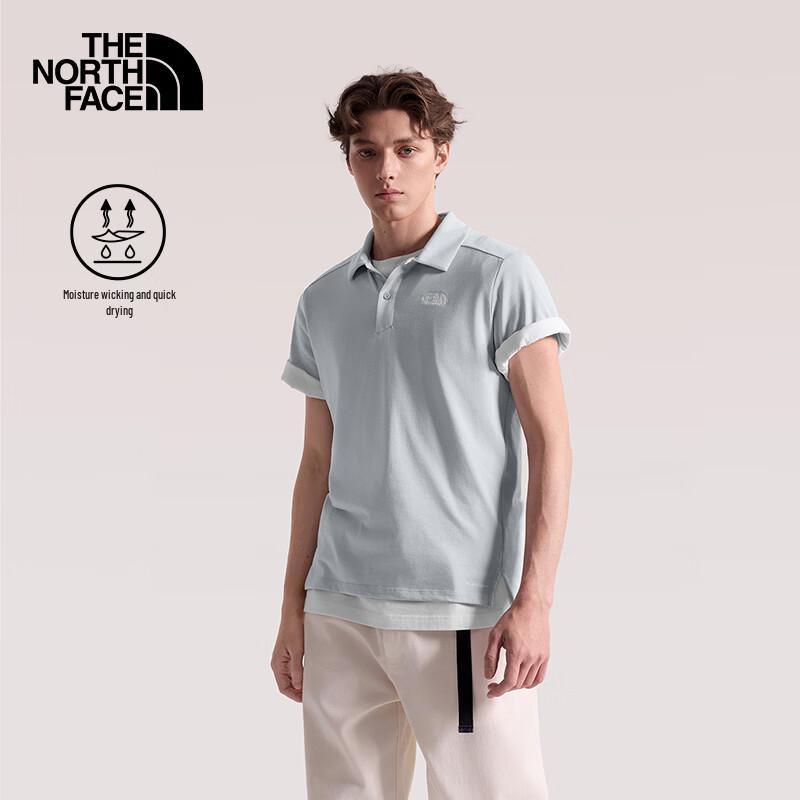The North Face Men s Breathable Short Sleeve Polo Shirt M
