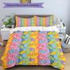 3pcs Duvet Cover Set (1*Duvet Cover + 2*Pillowcase, Without Core), Care Bears Print Bedding Set, Bedroom Decor, All‑Season, Birthday Gift